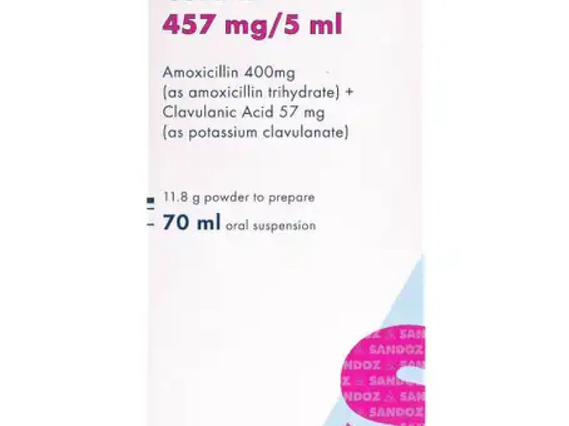 CURAM 457 MG/5ML ORAL SUSPENSION 