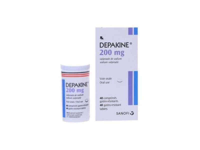DEPAKINE 200 MG TABLETS 