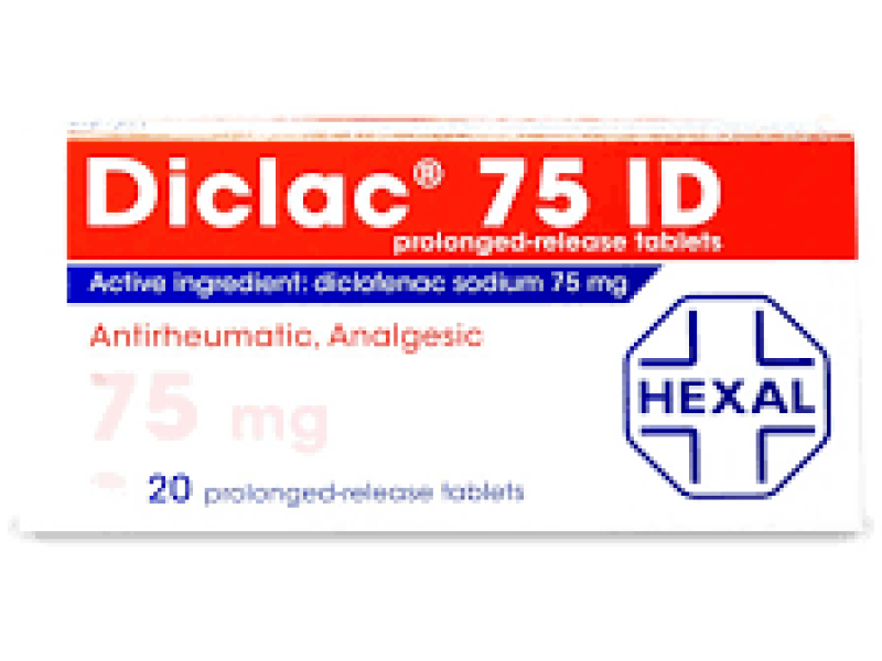 DICLAC 75MG ID 20TABLETS 
