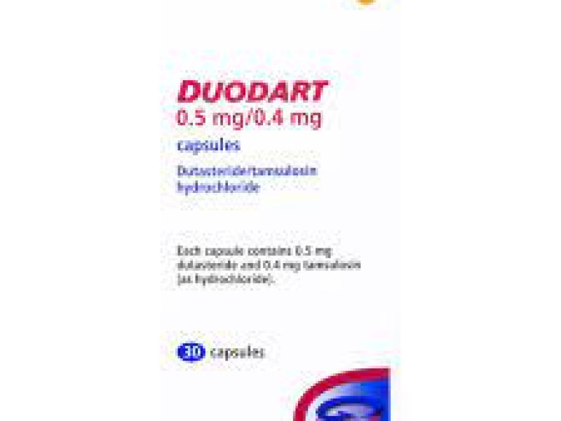 DUODART 0.5MG/0.4MG X 30CAPSULES 