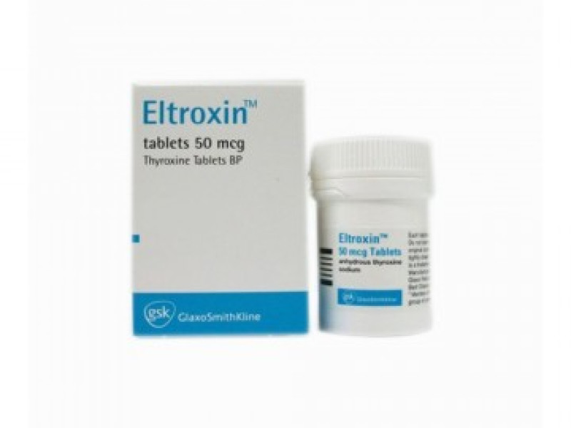 ELTROXIN 50 MCG 100 TABLETS