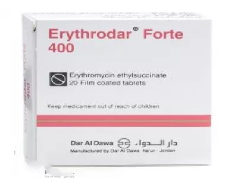 ERYTHRODAR FORTE 400MG 20TABLETS