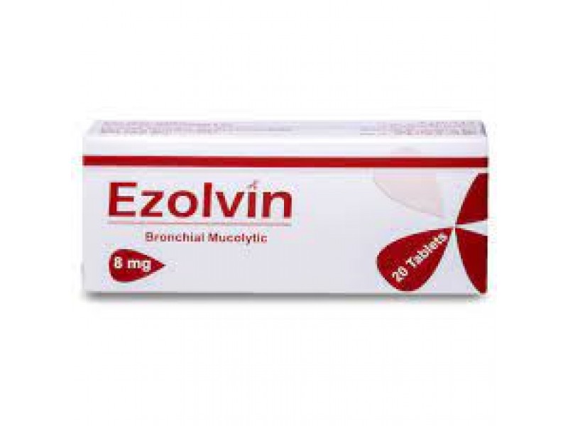 EZOLVIN 8MG TABLETS