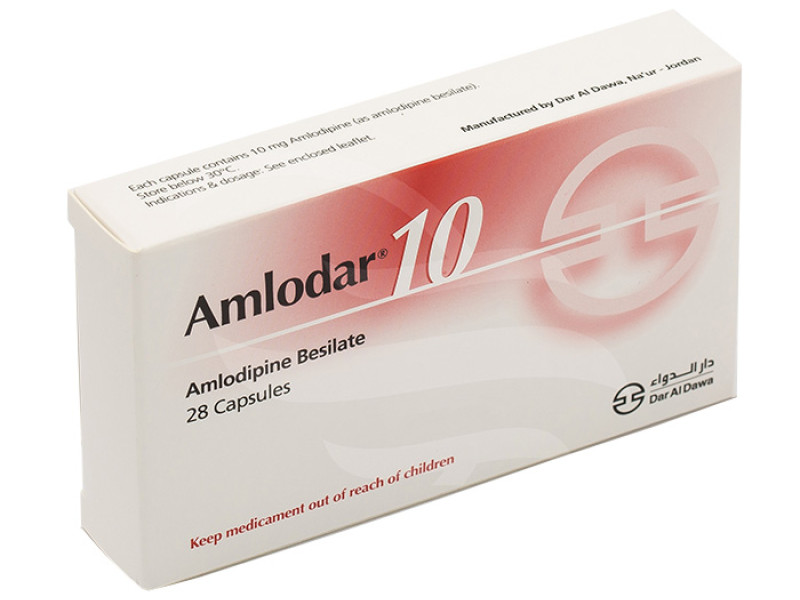 AMLODAR 10MG 28CAP