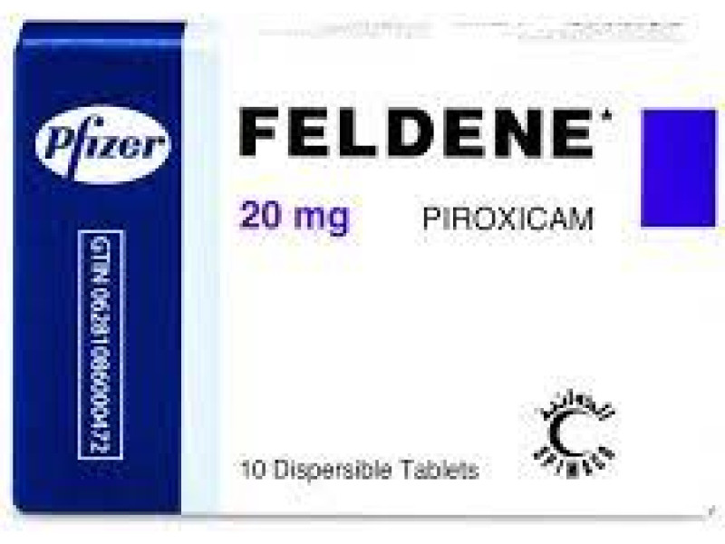 FELDENE 20MG DISP 10TABLETS