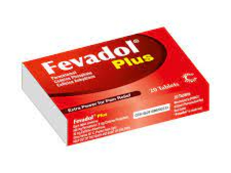 FEVADOL PLUS 20 TABLETS