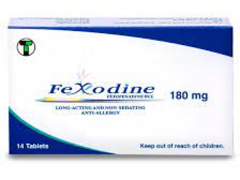 FEXODINE 180MG 14TABLETS