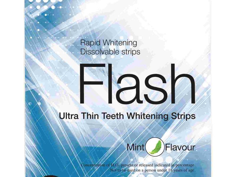 FLASH ULTRATHIN TEETH WHITENING STRIPS 56S FLASH ULTRATHIN TEETH WHITENING STRIPS 56S