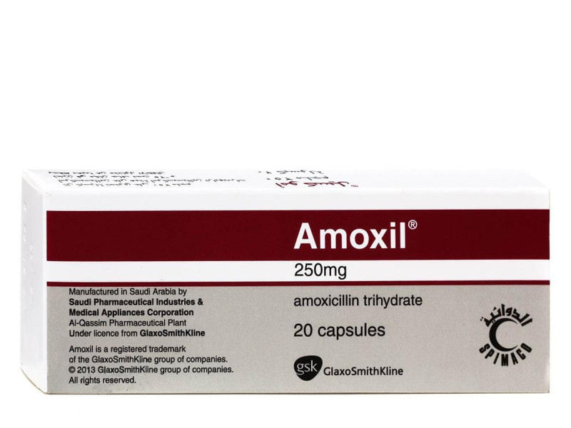 AMOXIL 250MG 20CAPS AMOXIL 250MG 20CAPS