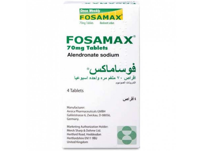 FOSAMAX 70MG 4TABLETS 