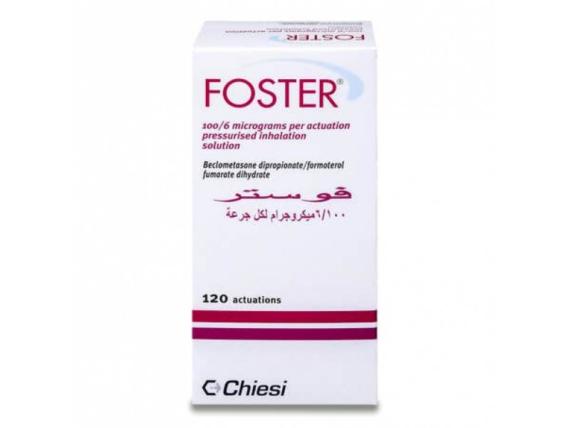 فوستر 100/6 MCG بخاخ فوستر 100/6 MCG بخاخ