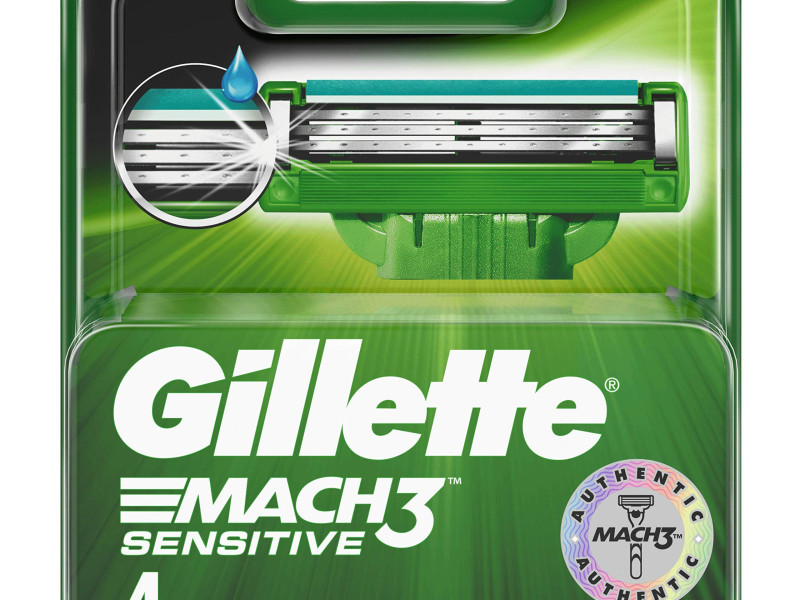 GILLETTE MACH 3 SENSITIVE BLADES 2P 32361 GILLETTE MACH 3 SENSITIVE BLADES 2P 32361