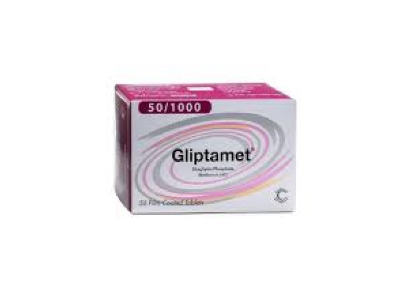 GLIPTAMET 50/1000 56TABLETS 