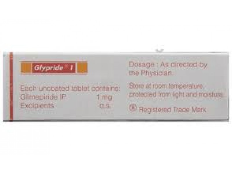 GLYPRIDE 1MG 30TAB