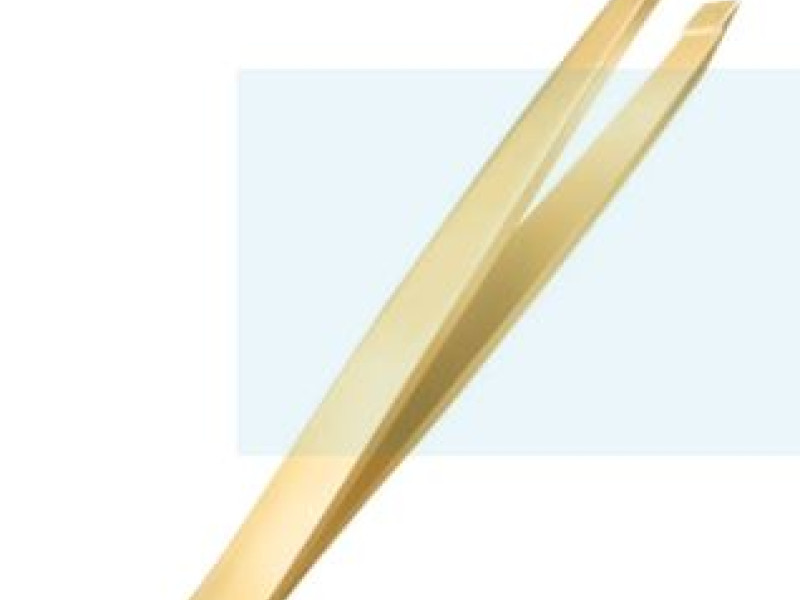 GOLD SLANTED TWEEZER