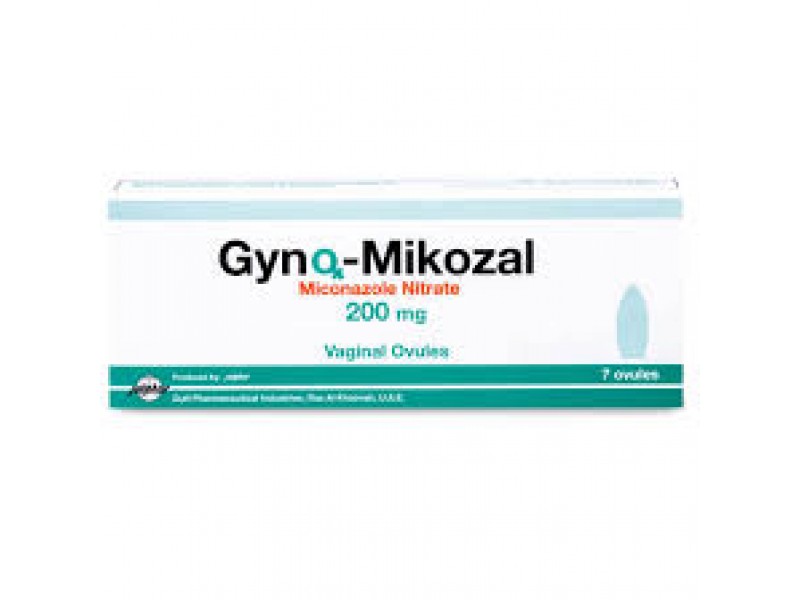 GYNO-MIKOZAL 200MG VAGINAL OVULES