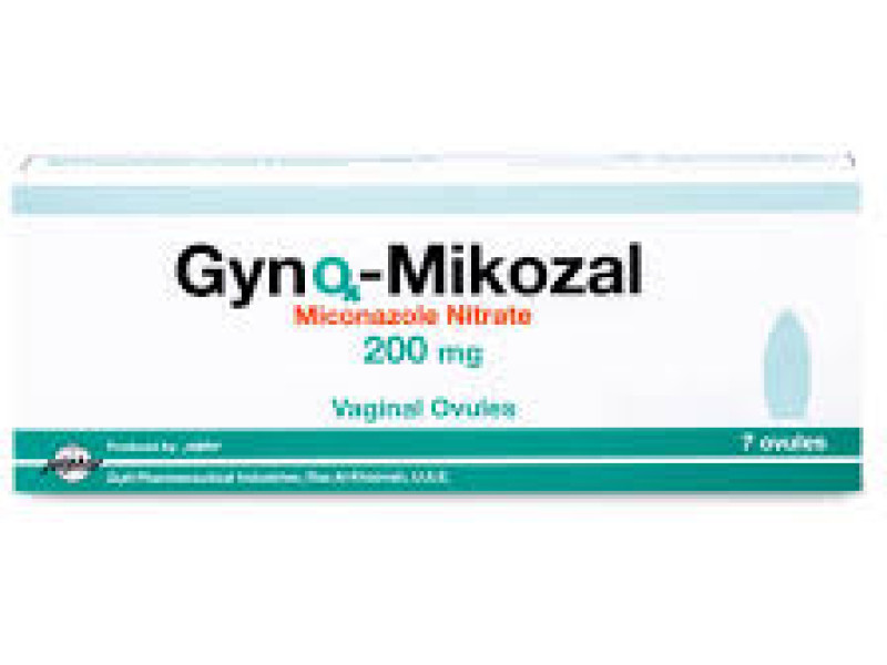 GYNO-MIKOZAL 200MG VAGINAL OVULES
