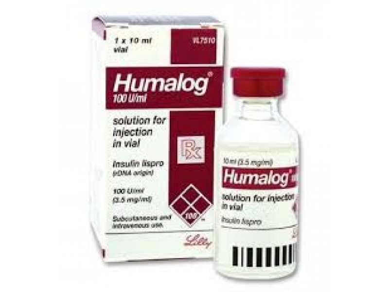 HUMALOG 100U/10ML VIAL