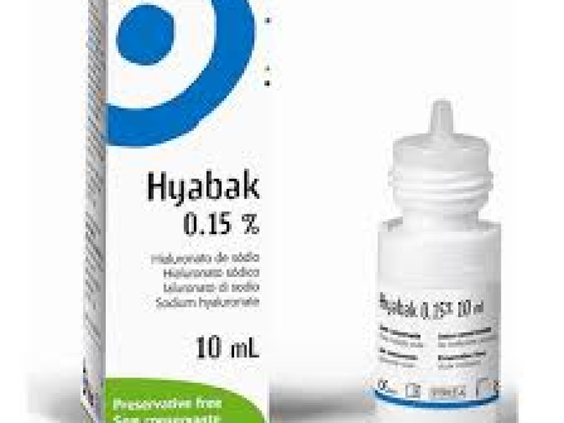 HYABAK 015% SOLUTION 10ML