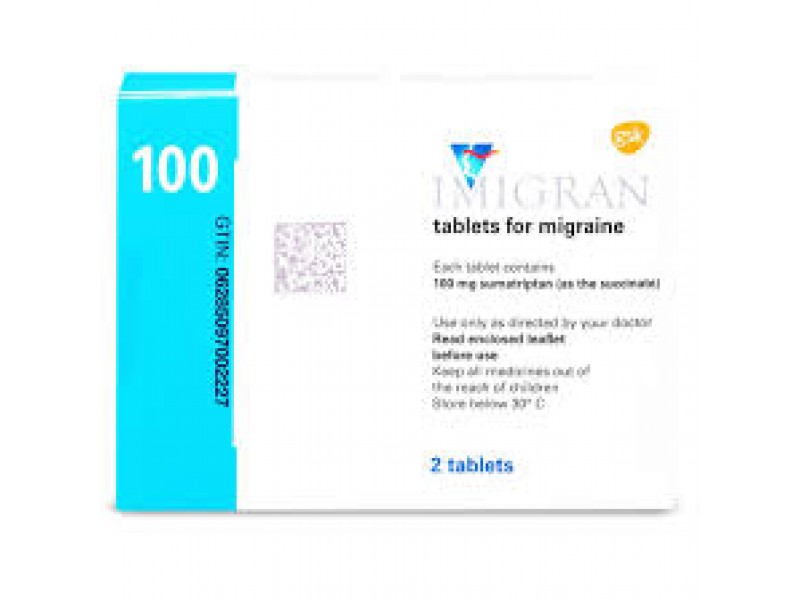 IMIGRAN 100MG 2TAB