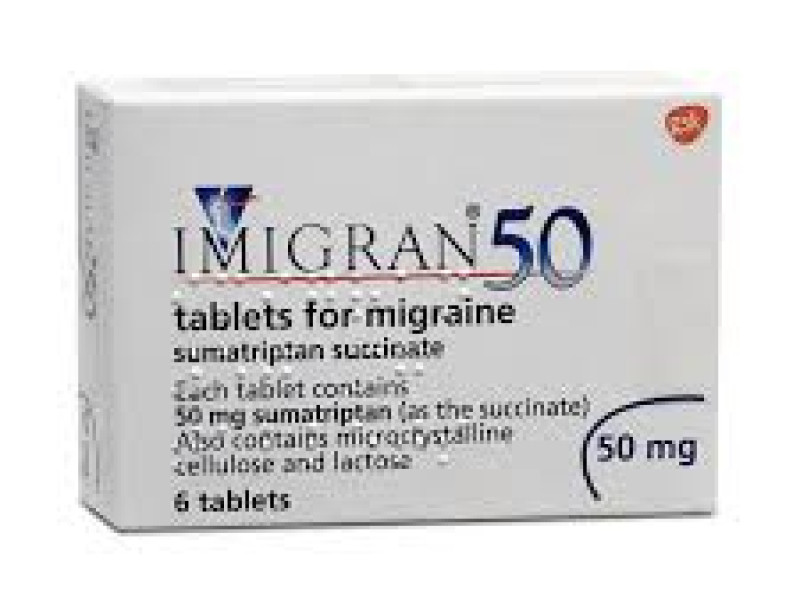 IMIGRAN 50MG 6TAB