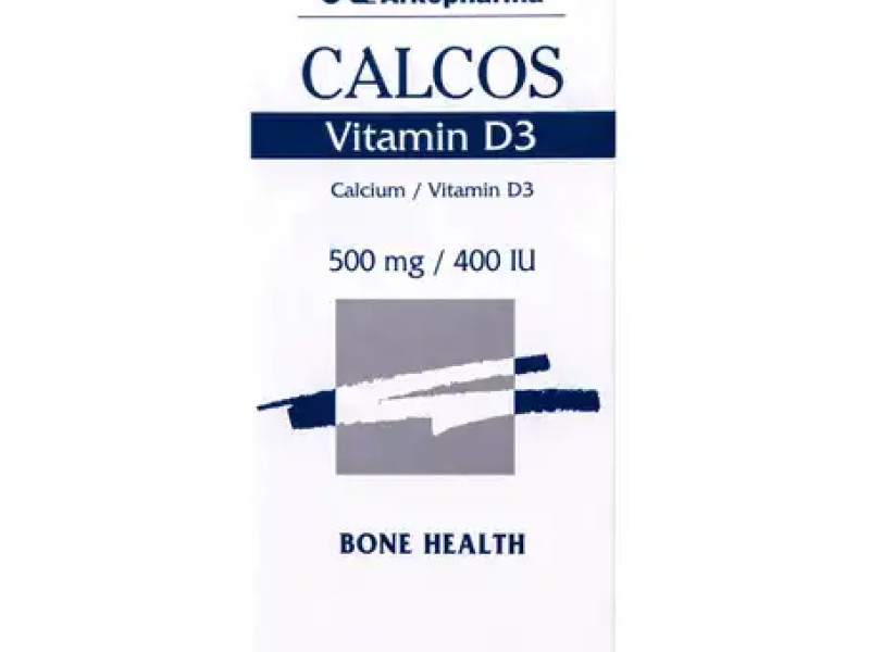 CALCOS VIT D3 WTH CALCIUM 60CAPS CALCOS VIT D3 WTH CALCIUM 60CAPS