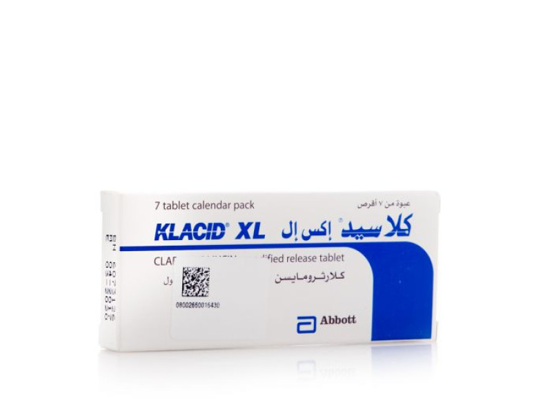 KLACID XL 500MG 7 TAB