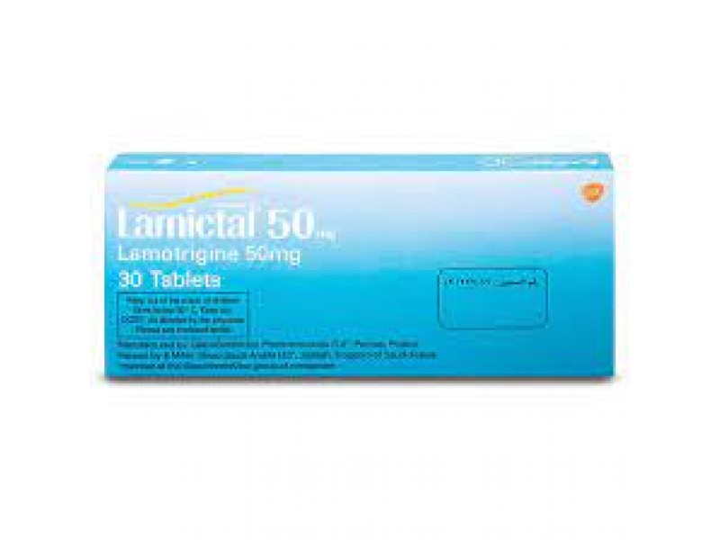 LAMICTAL 50 MG 30 TAB