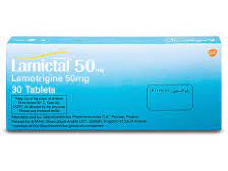 LAMICTAL 50 MG 30 TAB