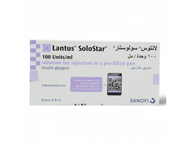 LANTUS SOLOSTAR 100 5PEN 3ML