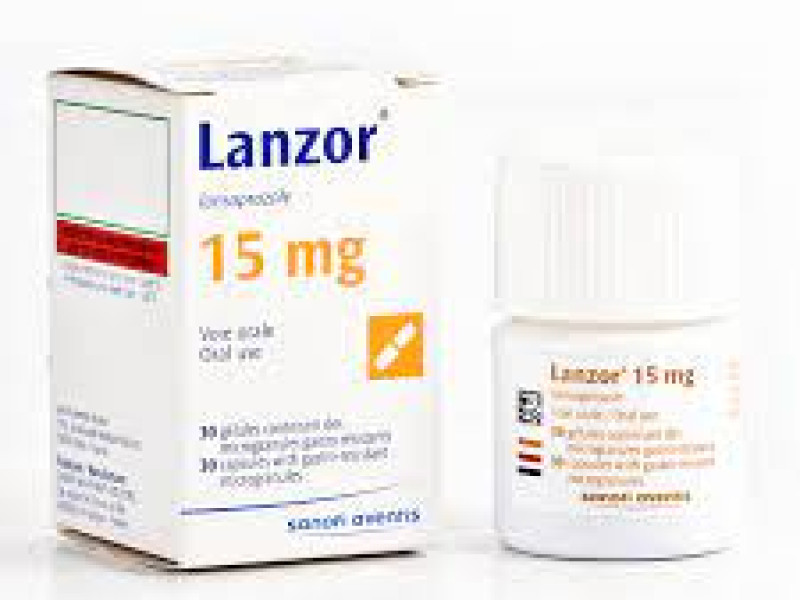 LANZOR 15 MG 30 CAPS-BOX