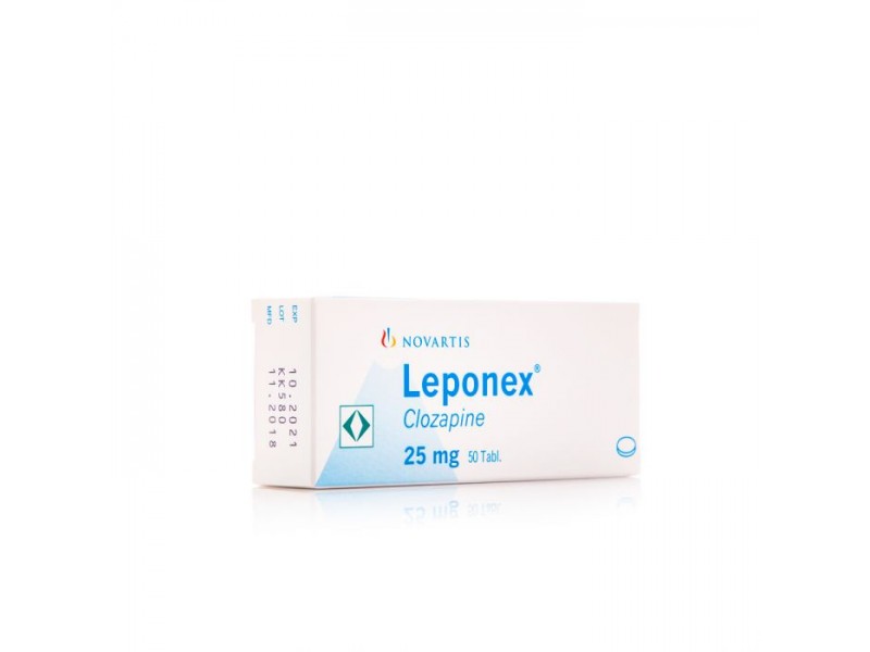 LEPONEX 25 MG 50 TAB