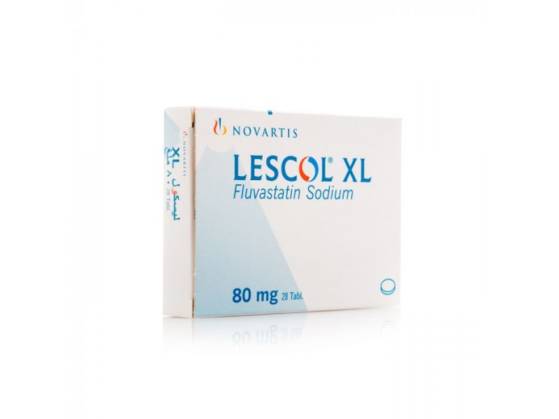 LESCOL XL 80MG 28TAB