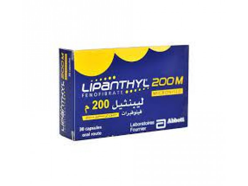 LIPANTHYL 200MG 30CAP