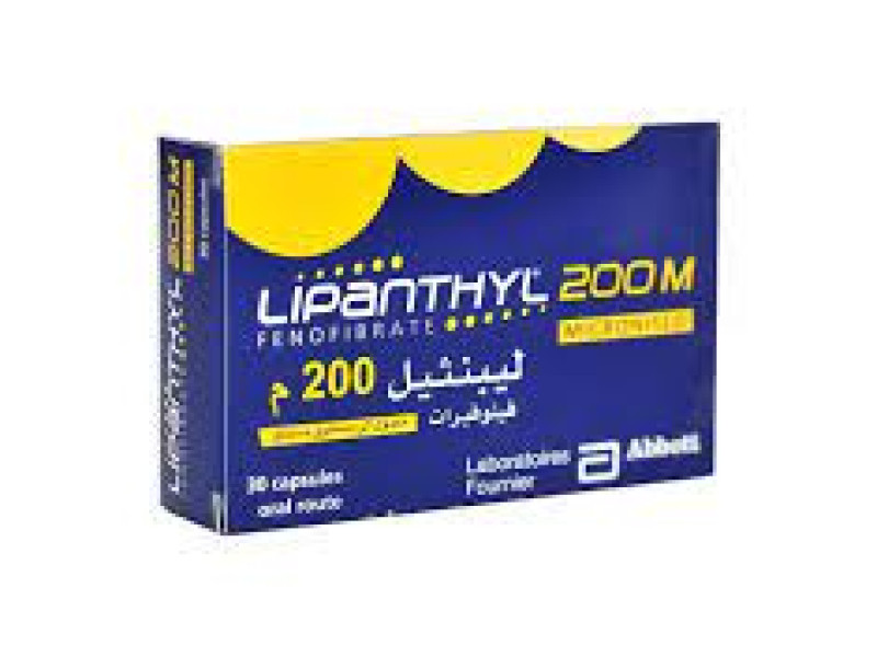 LIPANTHYL 200MG 30CAP