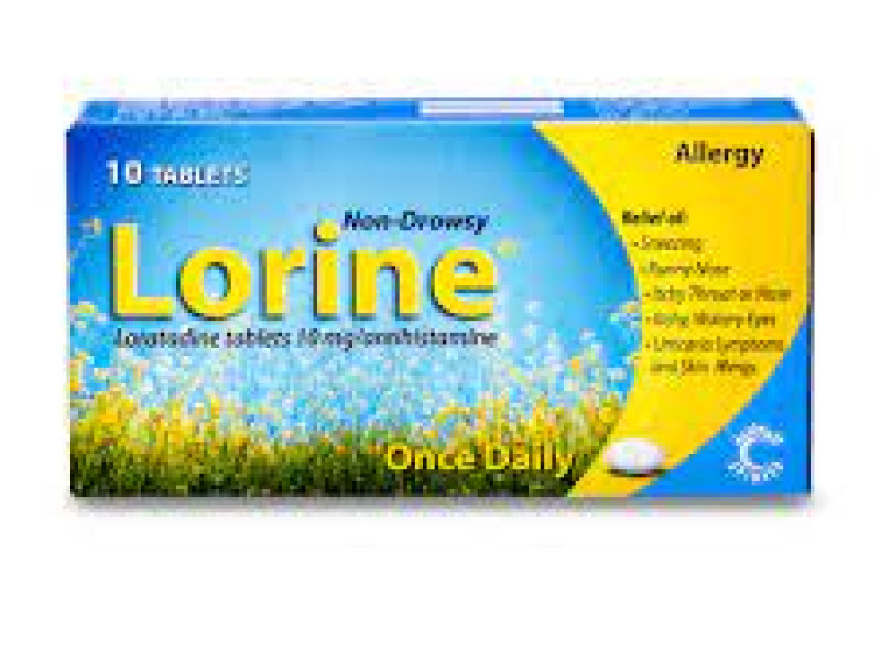 LORINE 10 MG 10 TAB