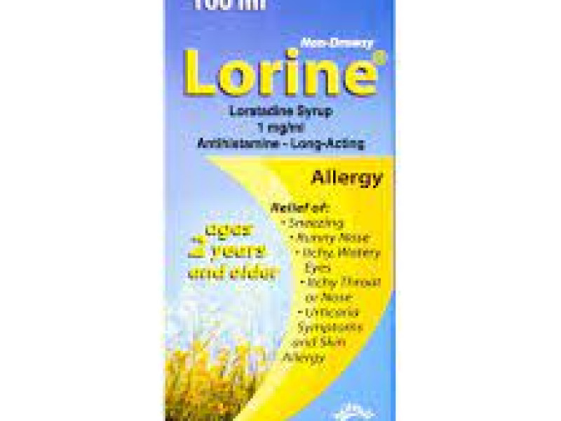 LORINE 5MG SYRUP 100ML