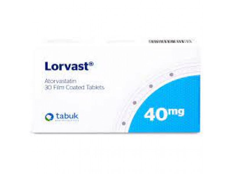 LORVAST 40MG 30TAB