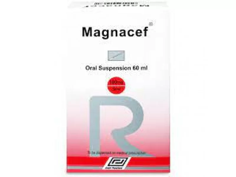 MAGNACEF 100MG SUSP 60ML