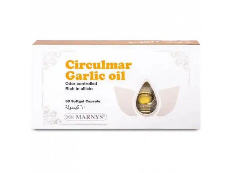 CIRCULMAR GARLIC OIL (MARNYS )60 CAPS