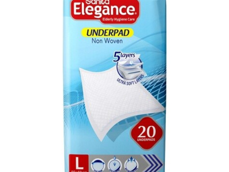 ELEGANCE UNDER PAD 60X90 LARGE 4X20 (U514) ELEGANCE UNDER PAD 60X90 LARGE 4X20 (U514)