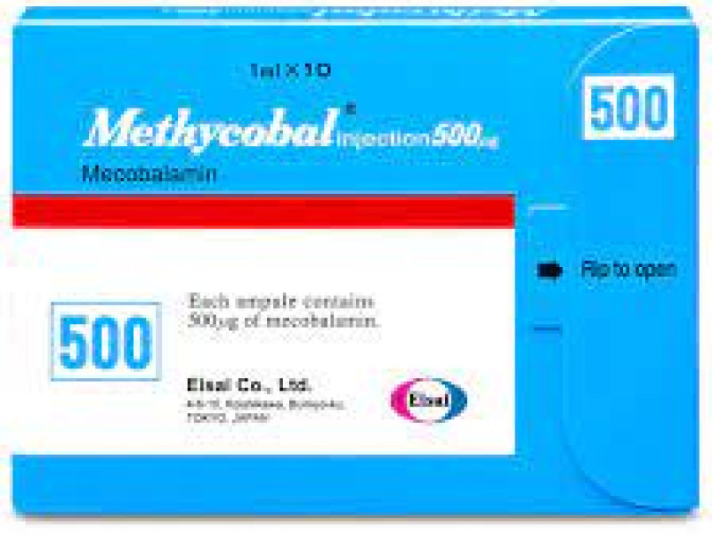 METHYCOBAL 500 MCG 10 AMP