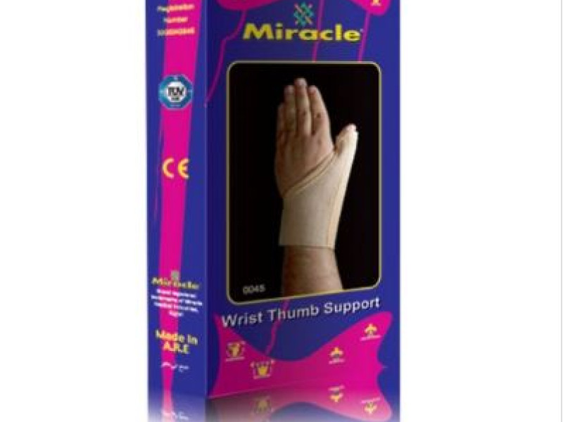 MIRACLE WRIST THUMB SUPP RIGHT XL 0045XL MIRACLE WRIST THUMB SUPP RIGHT XL 0045XL