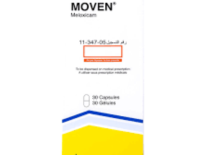 MOVEN 15MG 30CAPS
