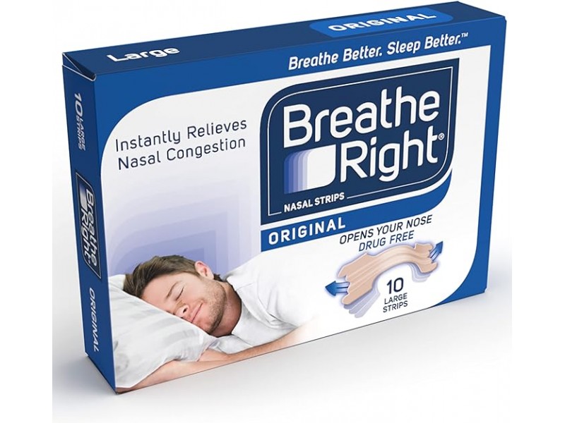 BREATHE WELL NASAL STRIPS 10P LARGE BREATHE WELL NASAL STRIPS 10P LARGE