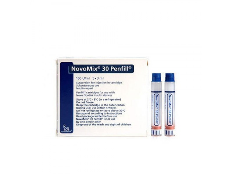 NOVOMIX 30 PENFIL 100 U-ML