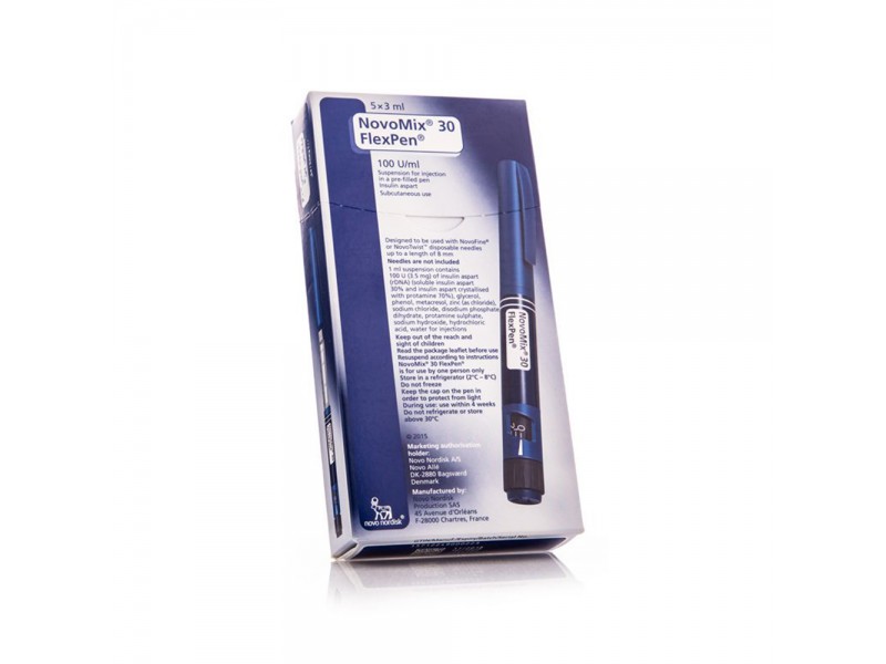 NOVOMIX 30 FLEXPEN 5X3ML 100 U/ML