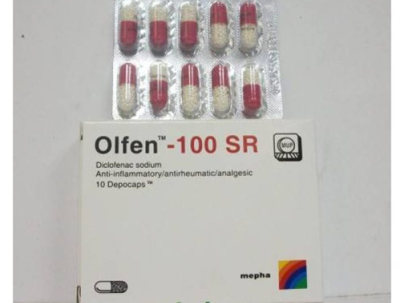 OLFEN SR 100MG 10CAP
