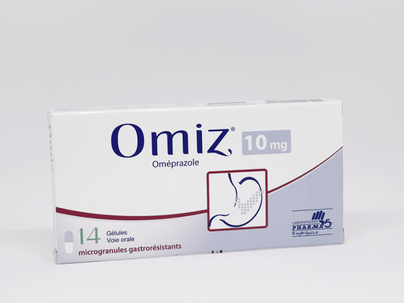 OMIZ 10 MG 14 CAPS