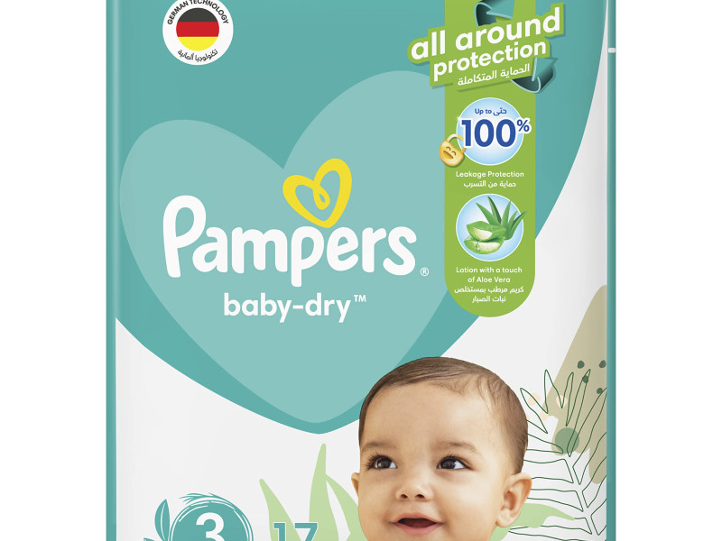 PAMPERS NO3 ACTIVE 6X17 PAMPERS NO3 ACTIVE 6X17